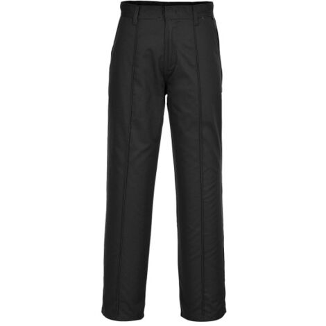 Pantalones Preston alto cierre por gancho aspecto entallado 2885 44 pulgadas Negro