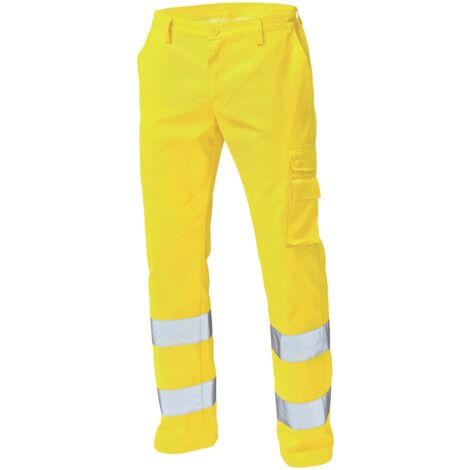 Pantaloni ad Alta Visibilita Siggi  Gialli Giallo M