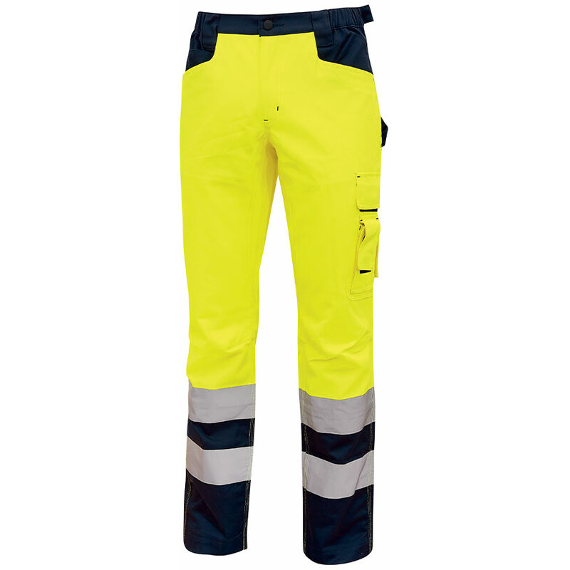 Pantaloni alta visibilità U-Power RADIANT Yellow