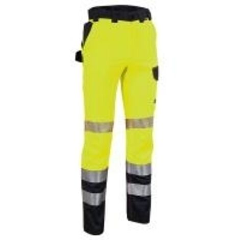 Pantaloni Alta Visibilita Cofra Guatire Stretch Arancio 44