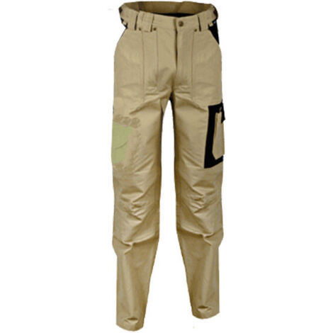 Pantaloni beige Dublin in cotone T38-V052