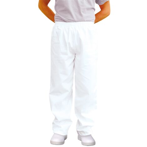 Pantaloni Bianchi Da Panettiere Bianco 4XL