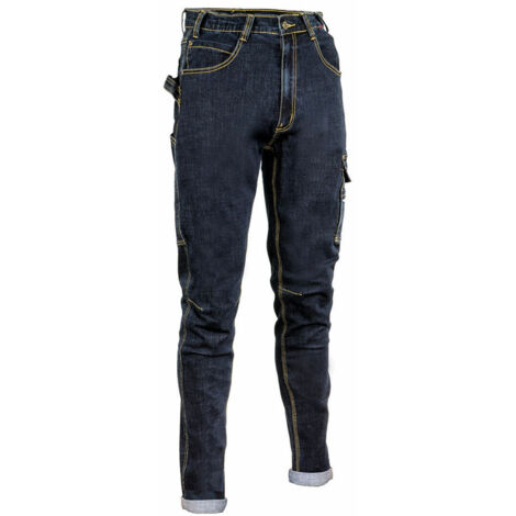 Pantaloni blu jeans Cabries Cofra denim taglia 52