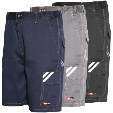 ISSALINE Pantaloni corti da lavoro Industrial Starter Bermuda Start - L - Grigio