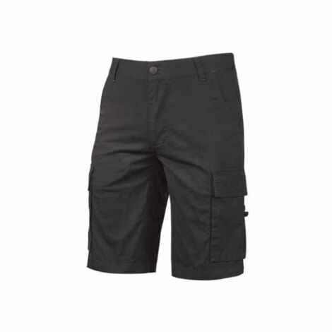 Pantaloni corti da lavoro U-Power Summer  - M - Nero