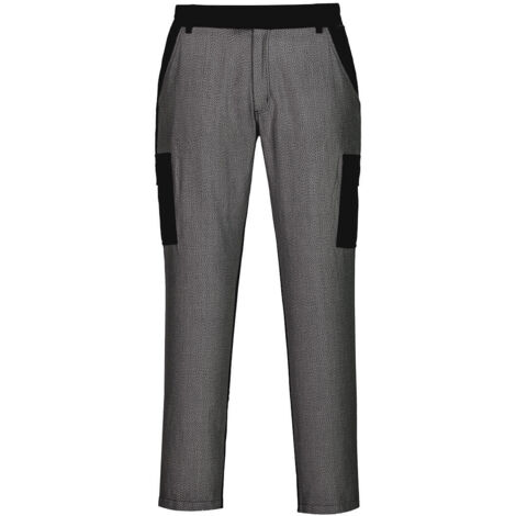 Pantaloni da combattimento con parte frontale resistente ai tagli Colore: Nero Taglia M - Portwest