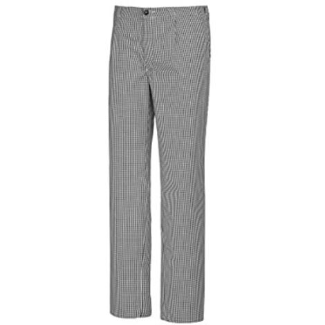 Pantaloni Da Cucina / Baker 1353 910 Dimensioni 60, Nero / Bianco