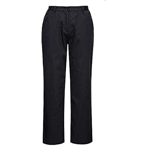 Pantaloni da cucina da donna Portwest Rachel Nero XL