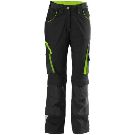SIFLIF Pantaloni Donna Vita Alta A Gamba Larga – Casual, Con Tasche, Eleganti – Per Ufficio, Lavoro E Tempo Libero – Colore Nero