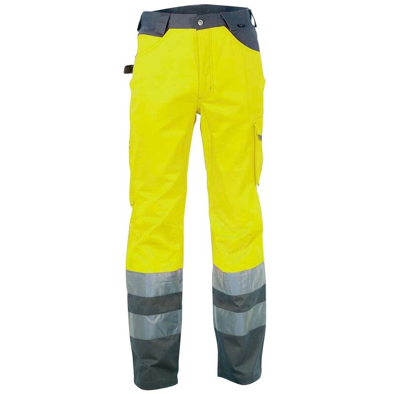 Image of Cofra - Pantaloni da lavoro ad alta visibilità Light-Giallo-62-Outlet - Giallo