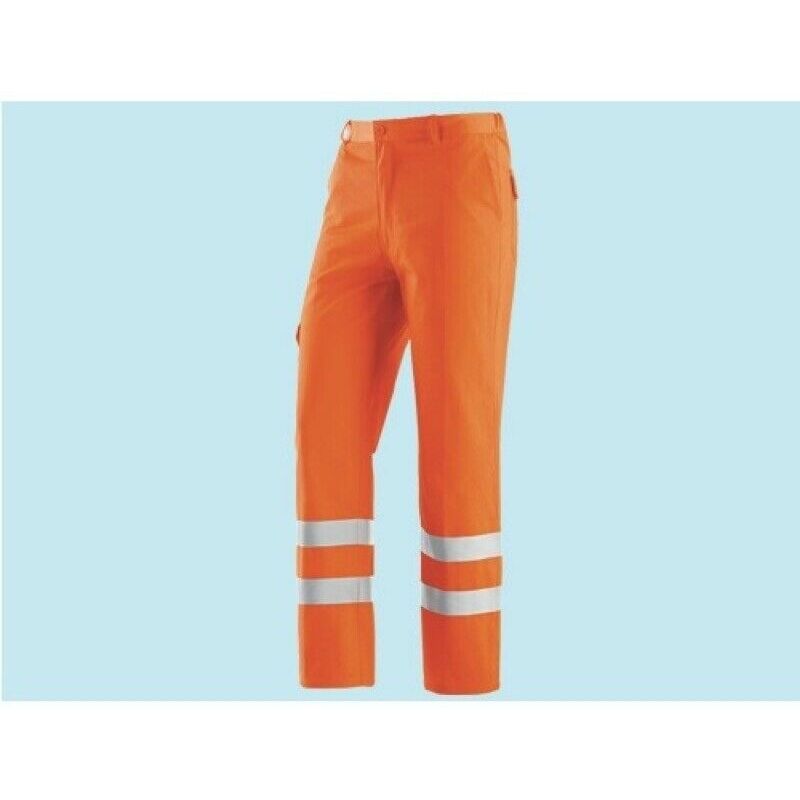 Image of Pantaloni da lavoro alta visibilita' sicurezza e protezione taglie: xxl