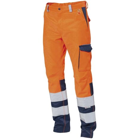 Pantaloni da lavoro alta visibilità Siggi Advance 25PA1140 - L - Arancione