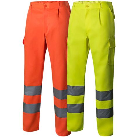 Pantaloni da lavoro alta visibilità Velilla 303006 - XXXL - Arancione