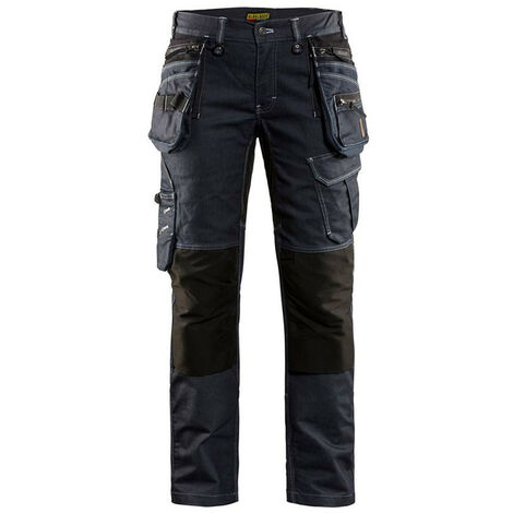 Pantaloni da lavoro artigianali da donna Blaklader X1900 Cordura stretch Marina / Nero 36