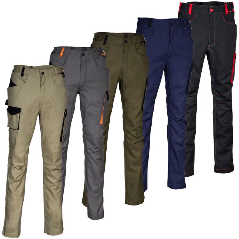 Pantalon de travail slim Cofra Walcourt - 58 (EU) - Anthracite