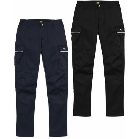 Pantaloni da lavoro Diadora Cargo Athena - 40 - Nero