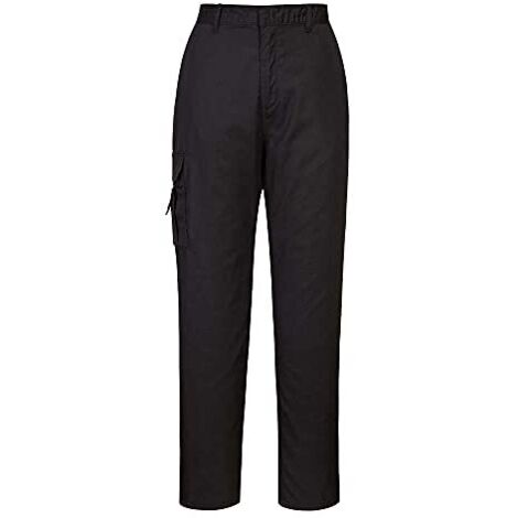 Pantaloni da Lavoro Donna  Portwest Combat Nero S