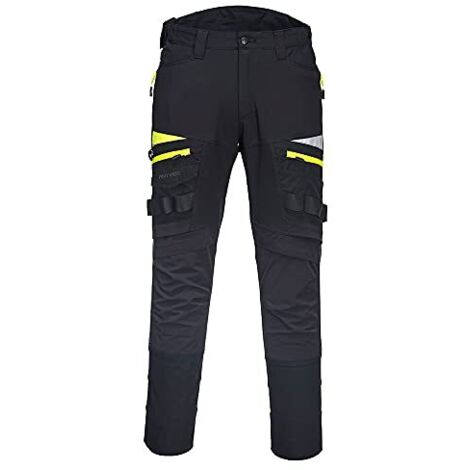 Pantaloni da lavoro DX4 Nero 4XL - FR(58) - UK(48)