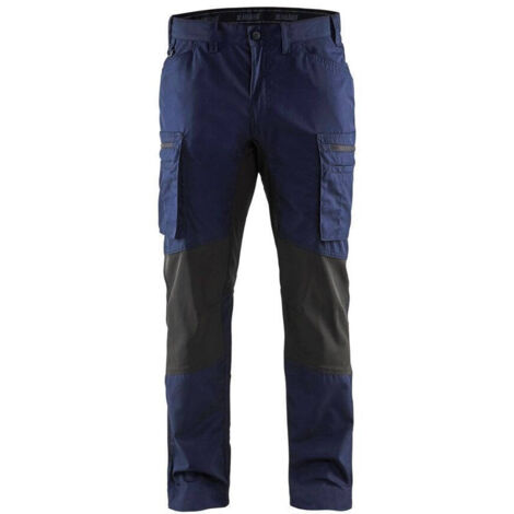 Pantaloni da lavoro elasticizzati 1459 - Blu navy/Nero XS - FR(38) - SE(C44) - Standard