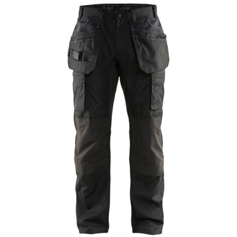 Pantaloni da lavoro elasticizzati con tasche flottanti 1469 - Nero XS - IT(38) - SE(C44) - Standard