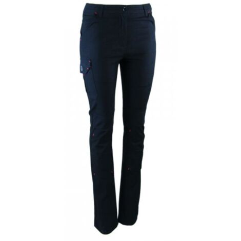 Pantaloni da lavoro elasticizzati da donna LMA SOUPLESSE Nero 40