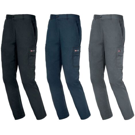 Pantaloni da lavoro elasticizzati Industrial Starter Easystretch 8038 - XL - Blu