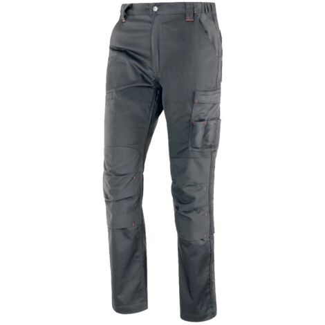 Pantaloni da lavoro elasticizzati Neri Evo Stretch Plus 437440 - M
