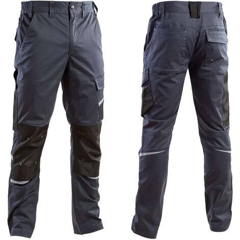 PANTALONE DA LAVORO STRETCH CON TASCHE E GINOCCHIERE - Abbigliamento da  lavoro (Workwear) Bologna