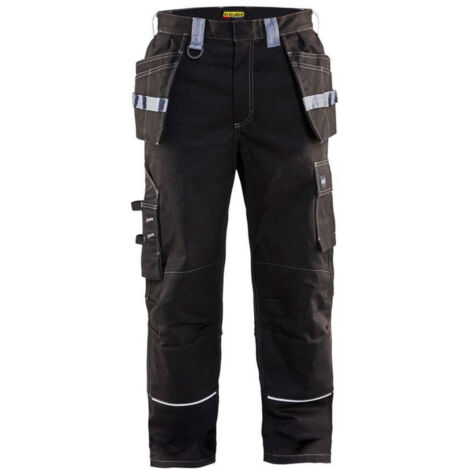 Pantaloni da lavoro ignifughi 1461 - Nero/Grigio chiaro M - FR(42) - SE(C48) - Standard
