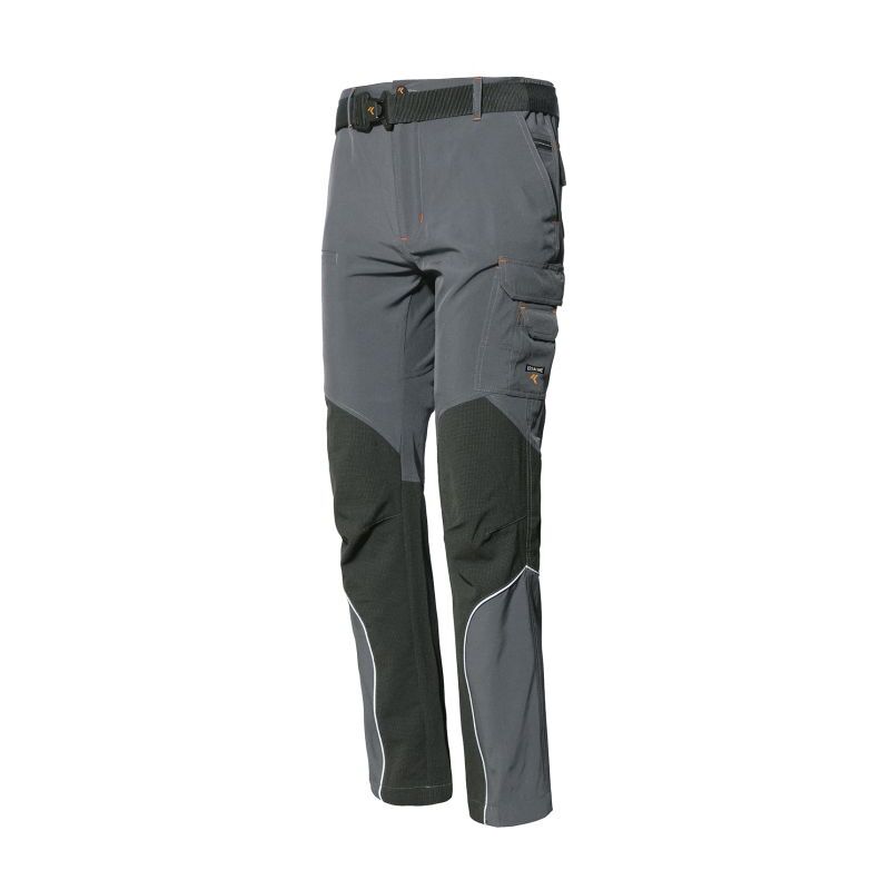 Issaline 8837B-080 Pantalon de travail gris clair extrême L