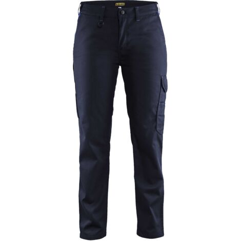 Pantaloni da lavoro industriale donna 7104 - Blu navy/Blu reale M - FR(40) - SE(C38) - Corti