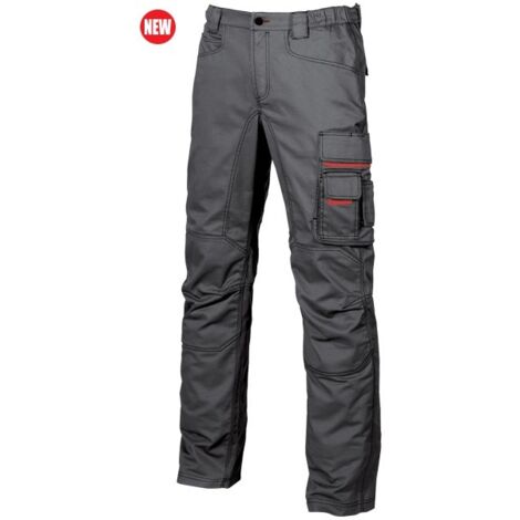 PANTALONE Uomo GRIN Grey Meteorite Foderato in FLANELLA U-POWER