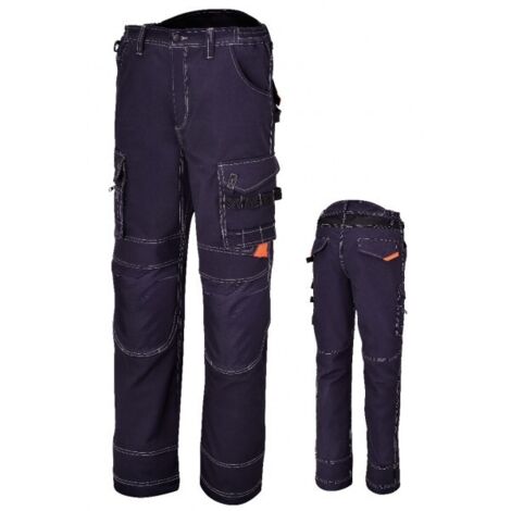 PANTALONI DA LAVORO MULTITASCHE BLU BETA 7816BL     M