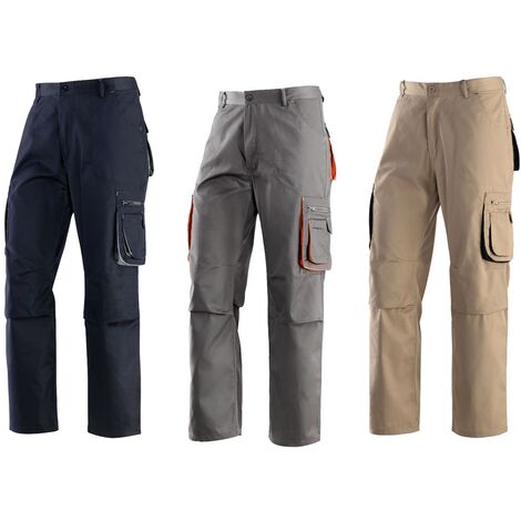 Pantaloni da lavoro Neri Willis bicolore - M - Blu