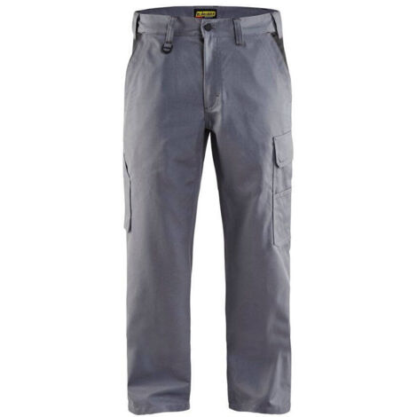 Pantaloni da lavoro per l'industria 1404 - Grigio chiaro/Nero XL - FR(50) - SE(C56) - Standard