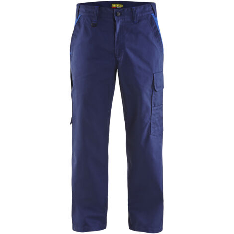 Pantaloni da lavoro per l'industria 1404 - Marine/Blu reale M - FR(44) - SE(C50) - Standard