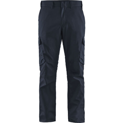 Pantaloni da lavoro per l'industria stretch 2D 1444 - Blu navy/Nero S - FR(38) - SE(C44) - Lunghi