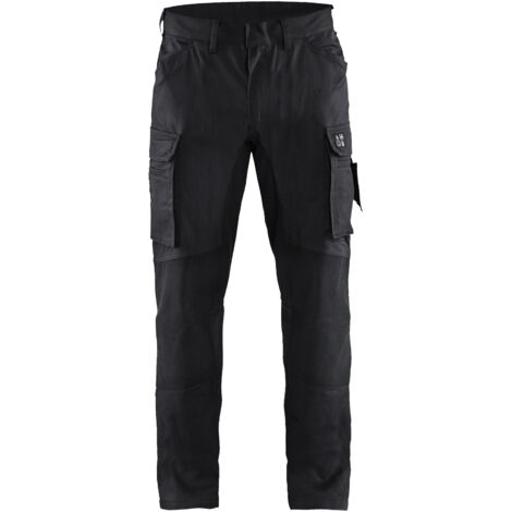Pantaloni da lavoro resistenti al fuoco stretch 1486 - Nero XS - FR(38) - SE(C44) - Standard