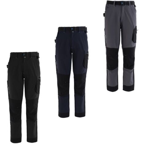 Pantaloni da lavoro Rossini Rainold LIght U-4 stretch - L - Nero