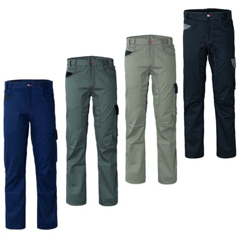 Pantaloni da lavoro Rossini Stiffer multitasche - XXL - Grigio