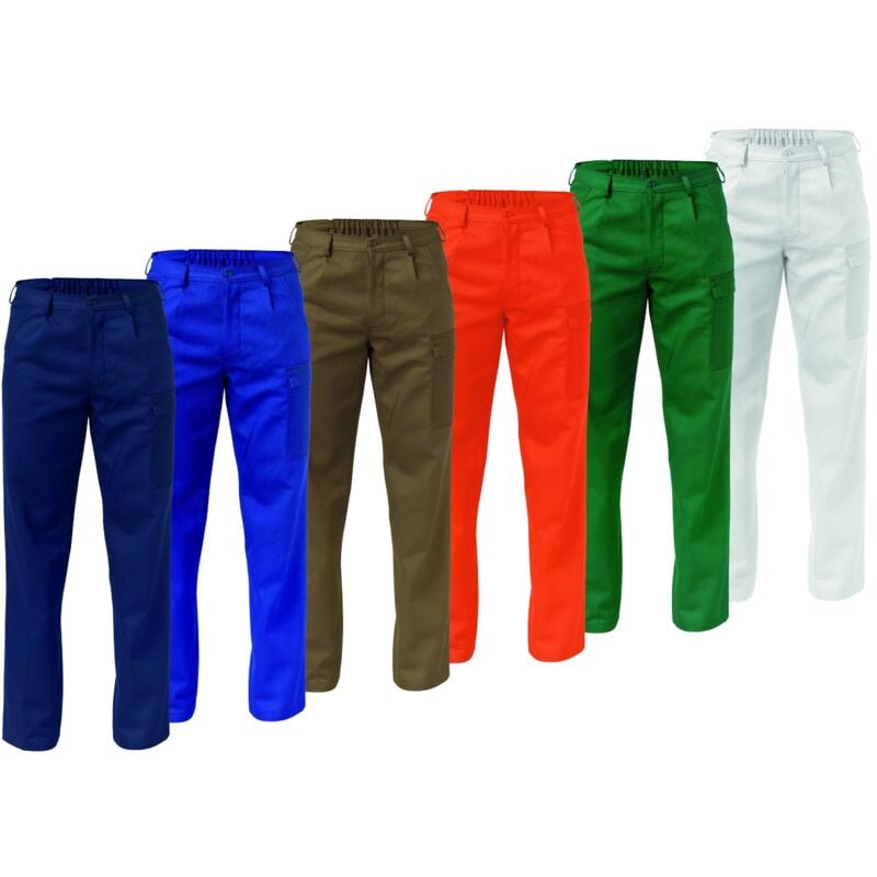 Pantaloni da lavoro New Extra 14PA0736-Arancione-62 - Orange - - Siggi