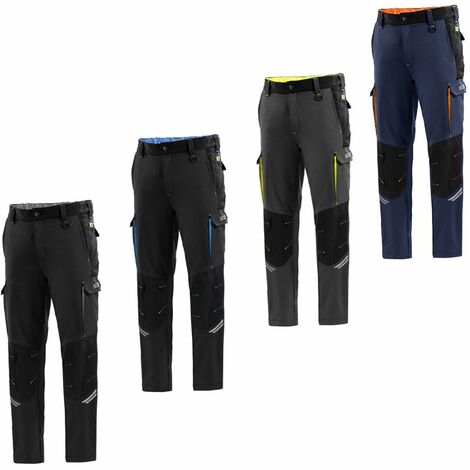 Pantaloni da lavoro Sparco Tech Trousers - XL - Giallo