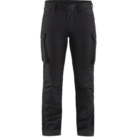 Pantaloni da manutenzione stretch 2D donna 7147 - Nero XL - FR(46) - SE(C44) - Standard
