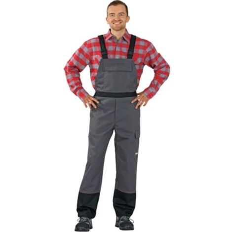 Pantaloni da protezione per saldatori Weld Shield Gr.54 grigio/nero