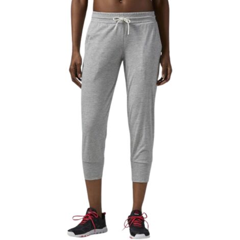 Pantaloni della tuta REEBOK EL JERSEY CAPRI XXS 3/4 da donna