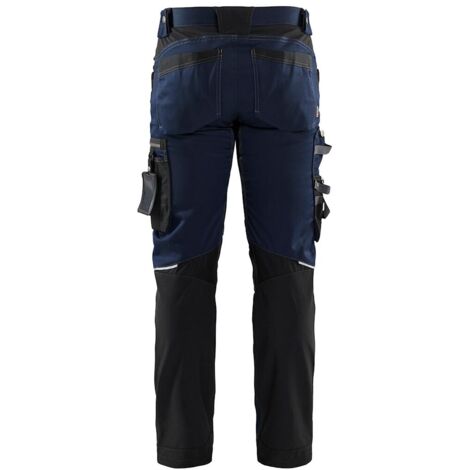 Pantaloni elasticizzati BLAKLADER - 17991860-40-Blu scuro / nero