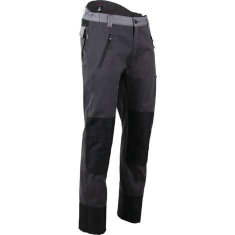 Pantaloni in felpa idrorepellente con membrana impermeabile e traspirante LMA Banquise Grigio scuro 60