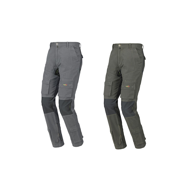 Pantalone Lavoro Stretch-On Gri. m 8738