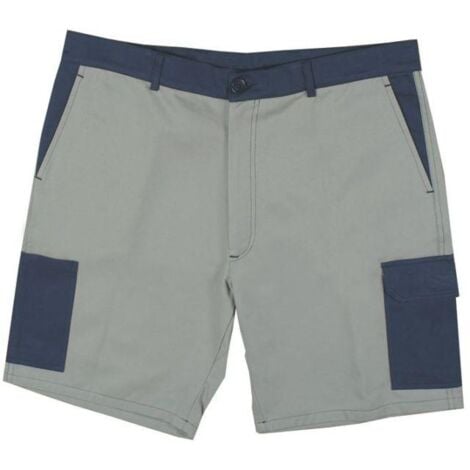 BERMUDA DELTAPLUS M6BER PANOSTYLE PANTALONE CORTO LAVORO GRIGIO BLU