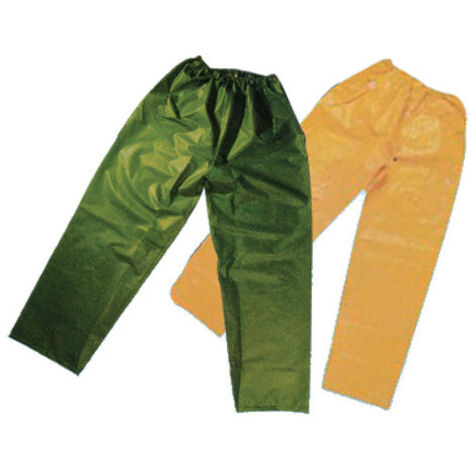 PANTALONI PVC BRIXO GIALLI     -XL